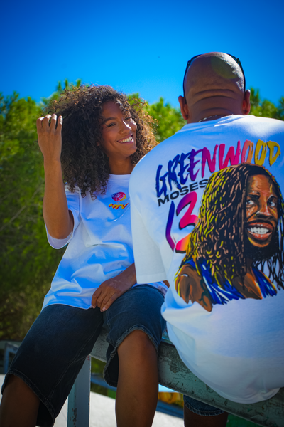 T-shirt MOSES Blanc - O.R.A