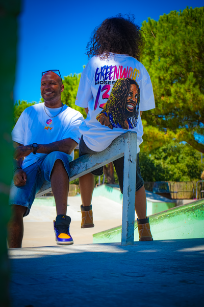 T-shirt MOSES Blanc - O.R.A