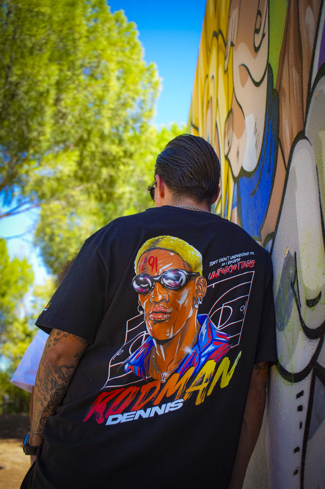 T-SHIRT Dennis RODMAN - O.R.A