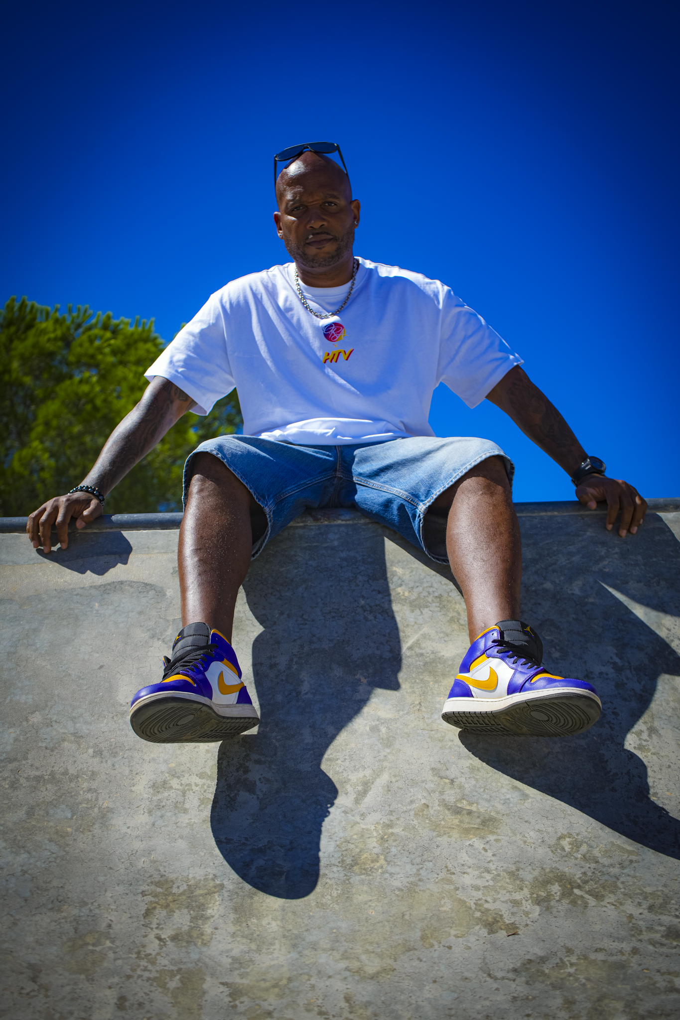 T-shirt MOSES Blanc - O.R.A