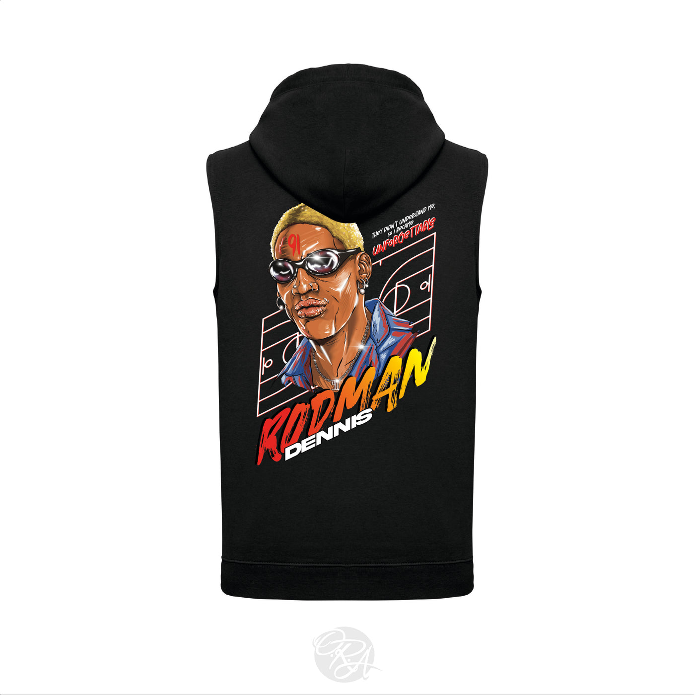 HOODIE sans manche Dennis RODMAN