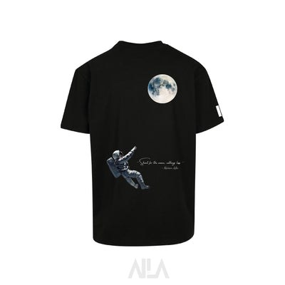 T-Shirt « Lune » Noir Collection Road To Success