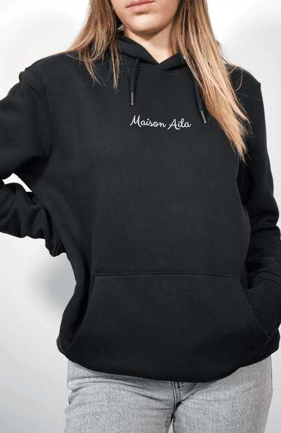 Sweat Friends and Family (Black) - Maison Aïla